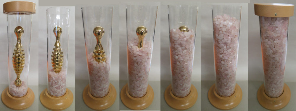 Fabrication du Bio-Equilibreur Beamer Isis 4 avec quartz rose